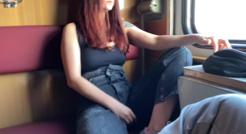 Fucked a beauty on a train