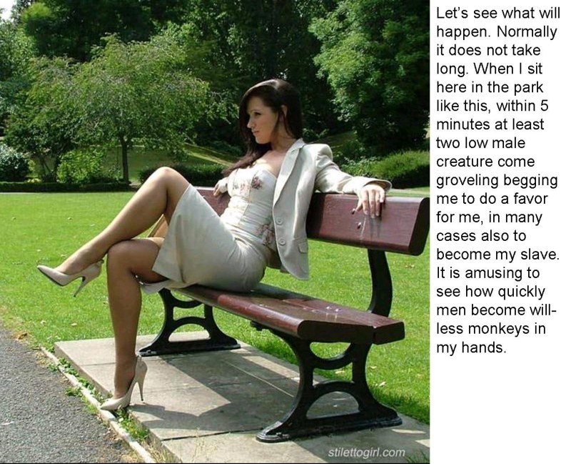 Fabels of girls on a bench