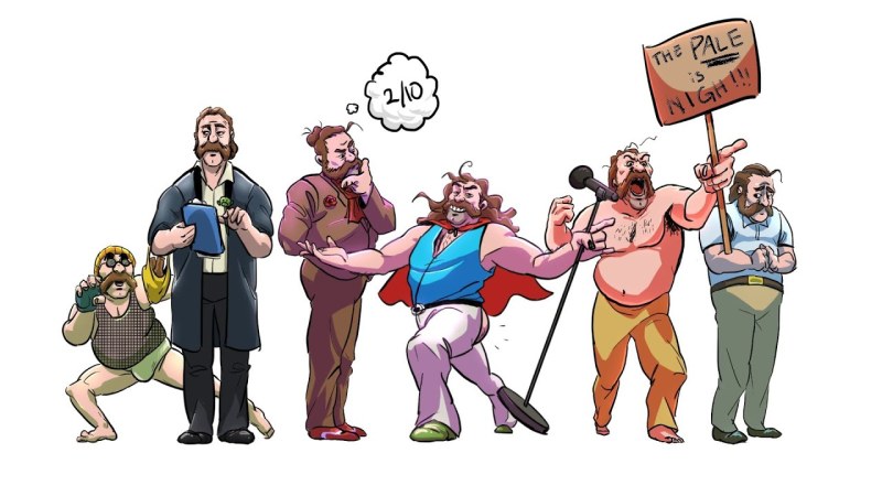 Perverted drawings with a pencil