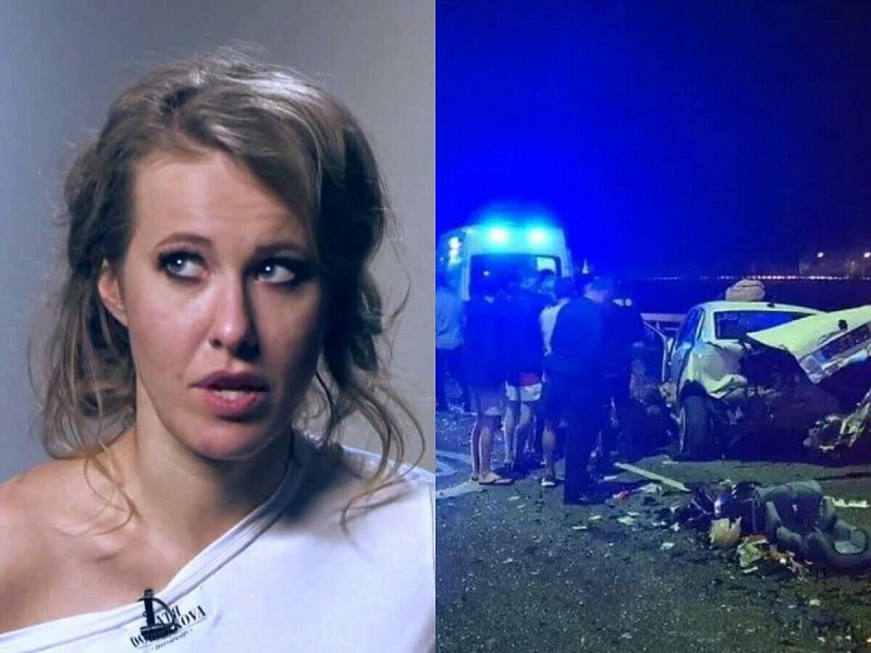 Ksyusha Sobchak pushed
