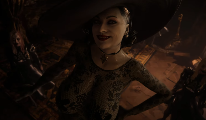 Resident Evil Village Lady Dimitrescu Mod