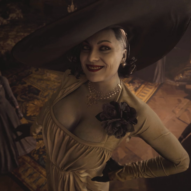 Resident Evil Village Lady Dimitresu Big Tits