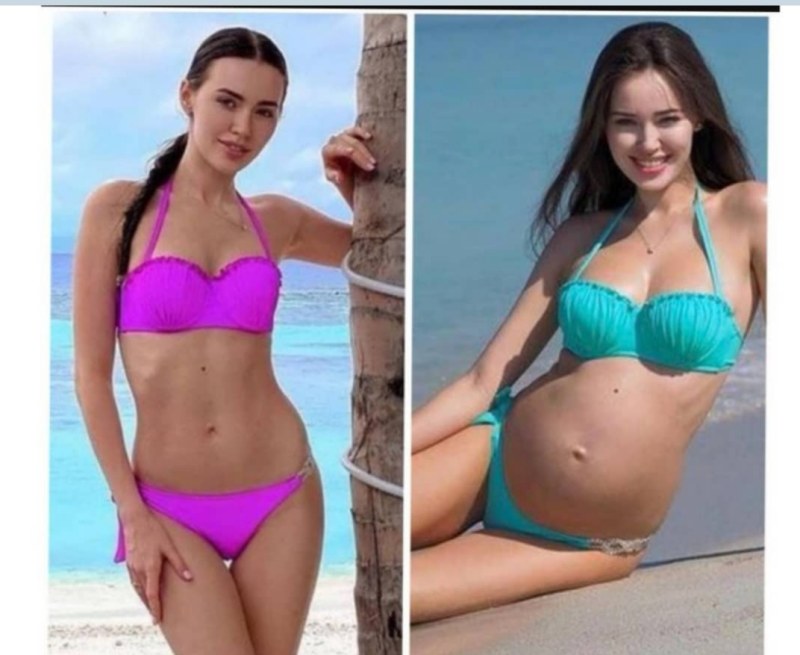 Anastasia Yaroslavovna Kostenko in a swimsuit