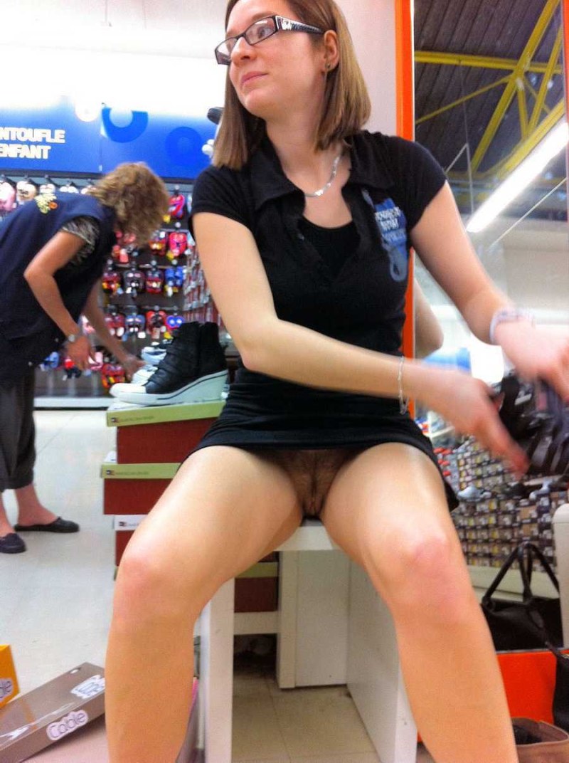 Random girls without panties
