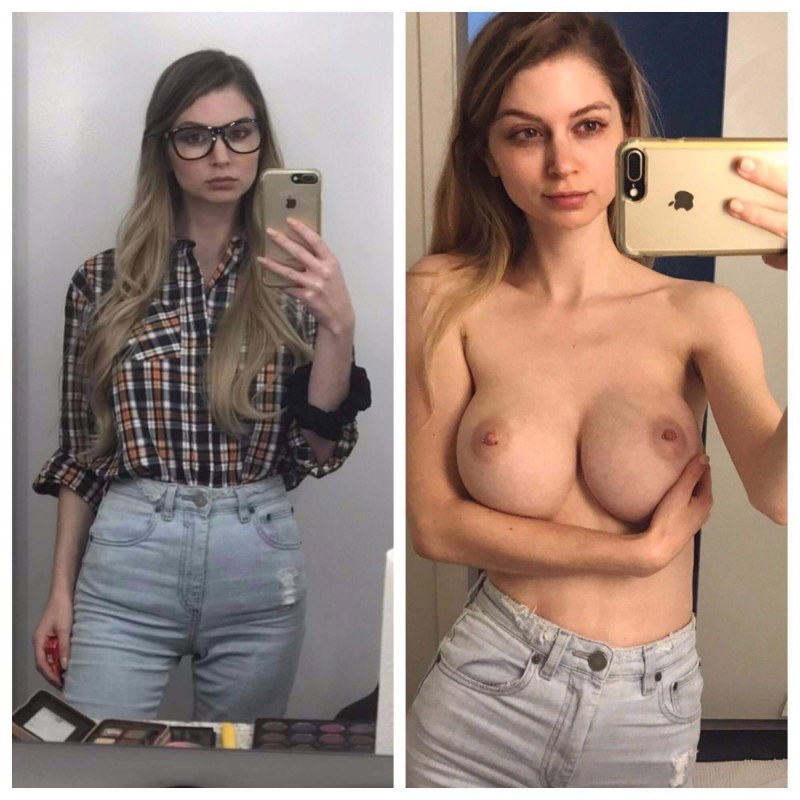 Slender women without clothes