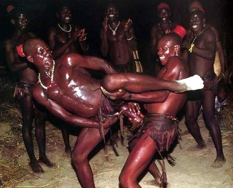 Anal black women close -up