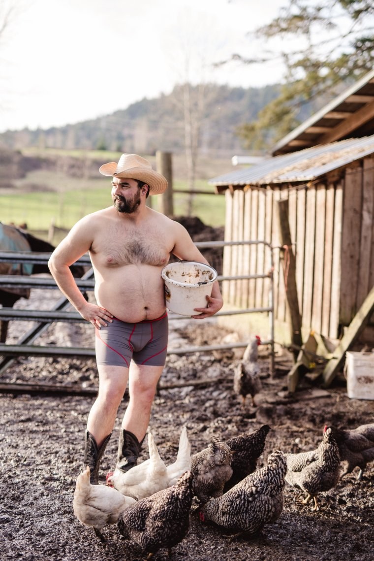 Funny farmer