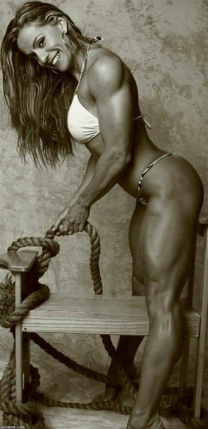 Bodybuilder Monica Martin Pussy