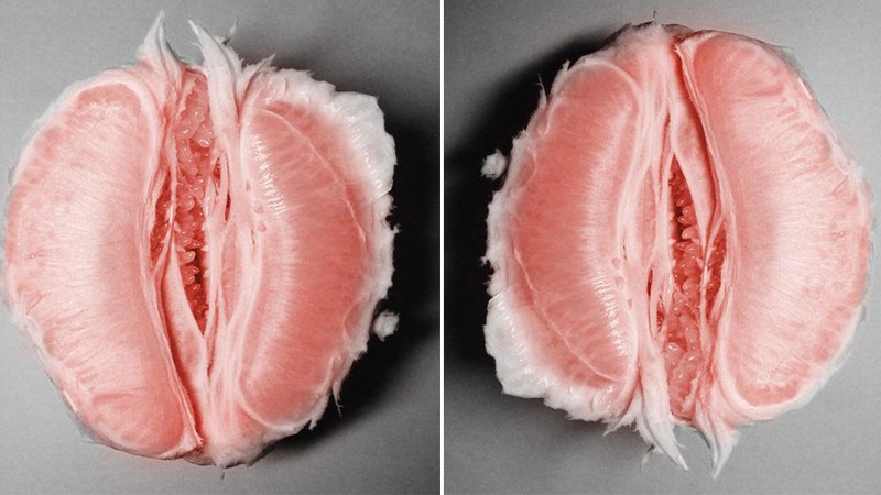Female organs cakes