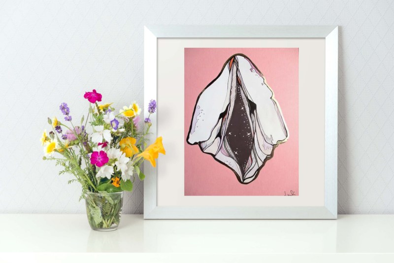The structure of the vagina of Vulva
