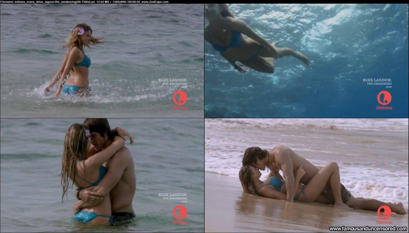 Girls with a beautiful pubis on the beach