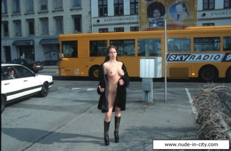 Naked women humiliation in public