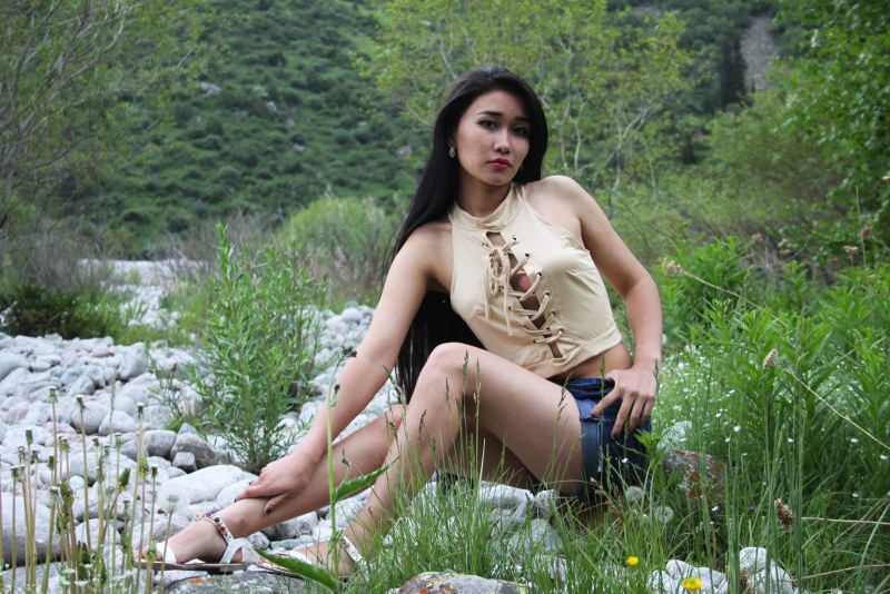 Fat hairy Asian