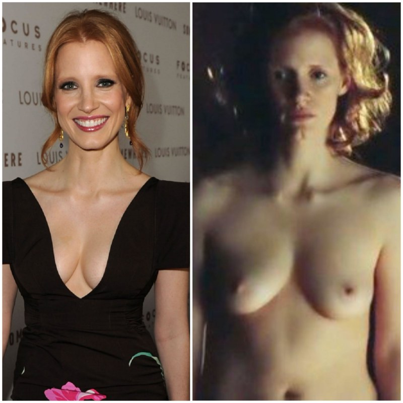 Actress Jessica Chaustain Nude