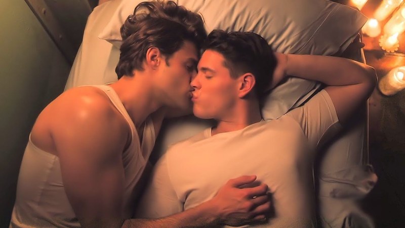 Pornography man with man